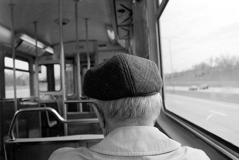 old man in a hat
