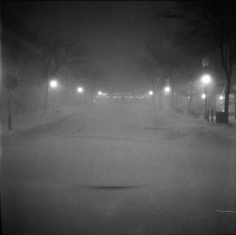 Campbell Street in the Blizzard