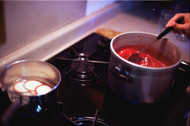 Boiling Strawberries