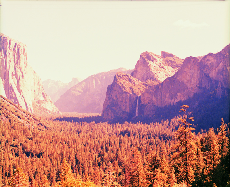 Cross-Processed Yosemite Valley 2