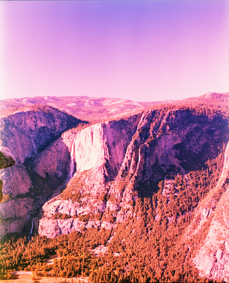 Cross-Processed Yosemite Landscape
