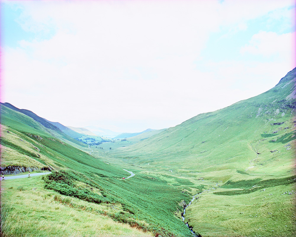 Cross-Processed Lake District Valley