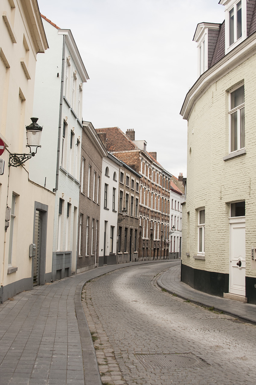 Narrow Bruges Street