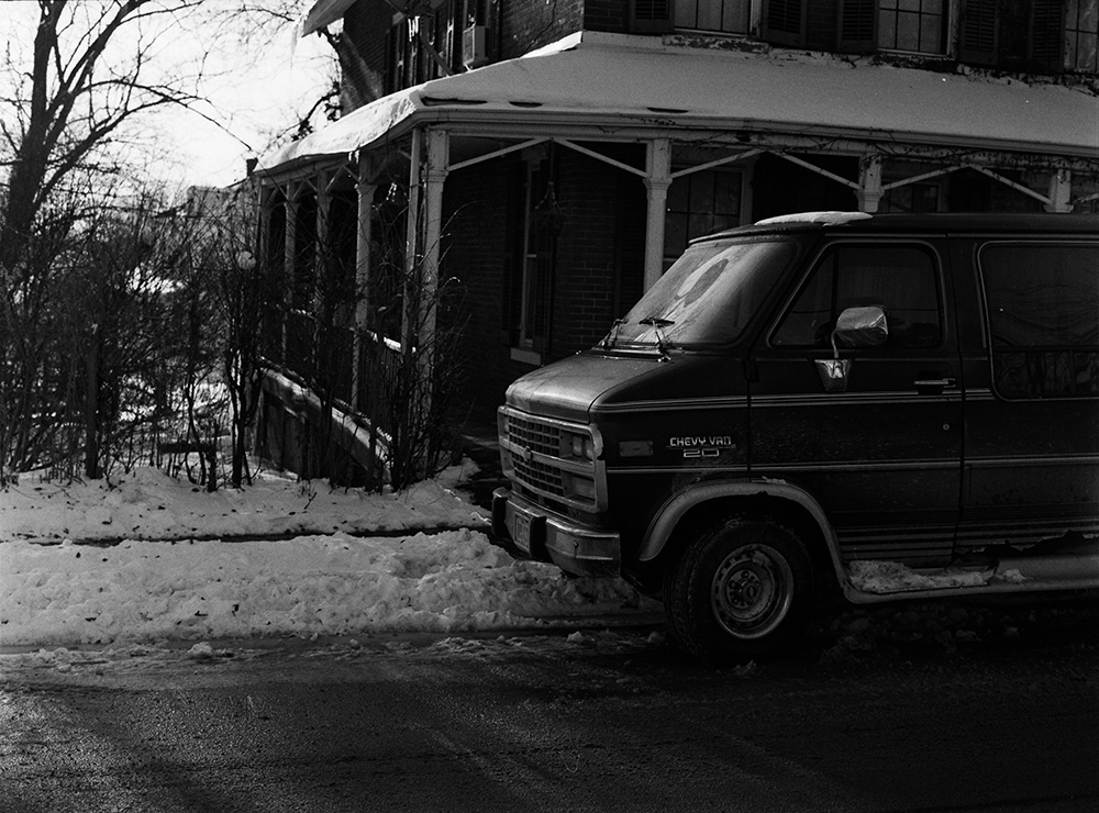 Van in Snow 2