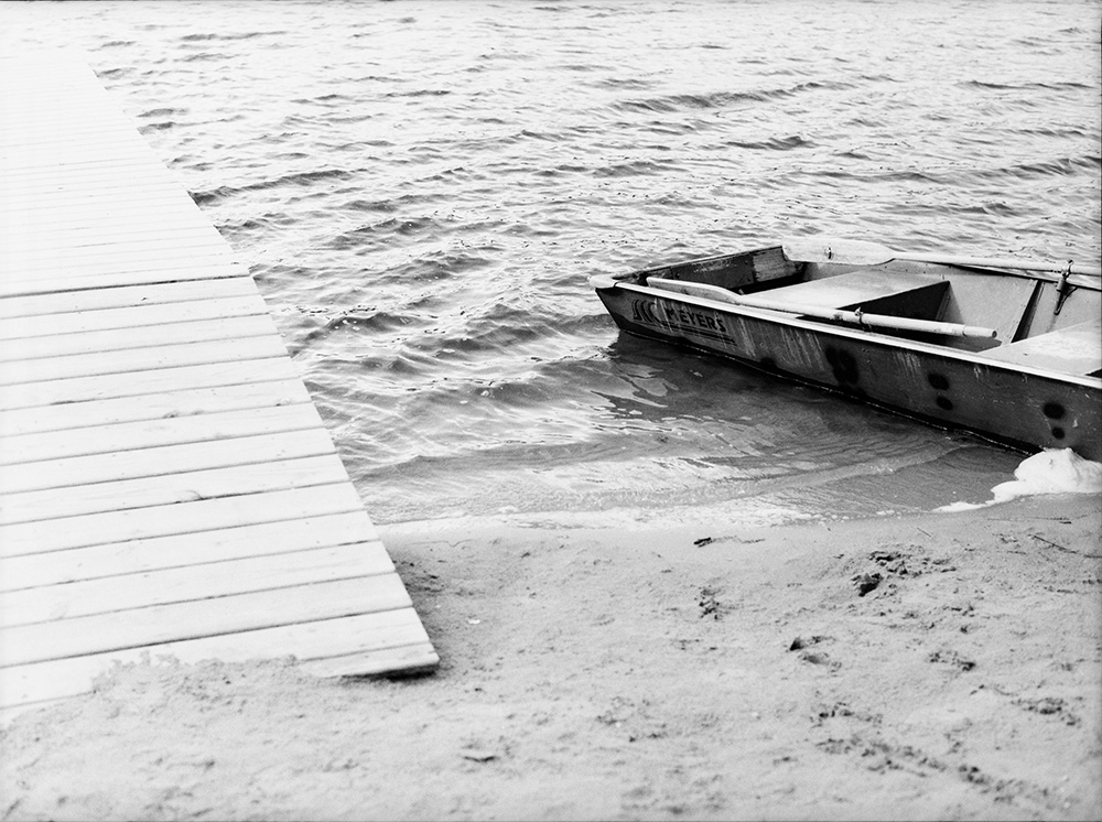 Dock and Rowboat