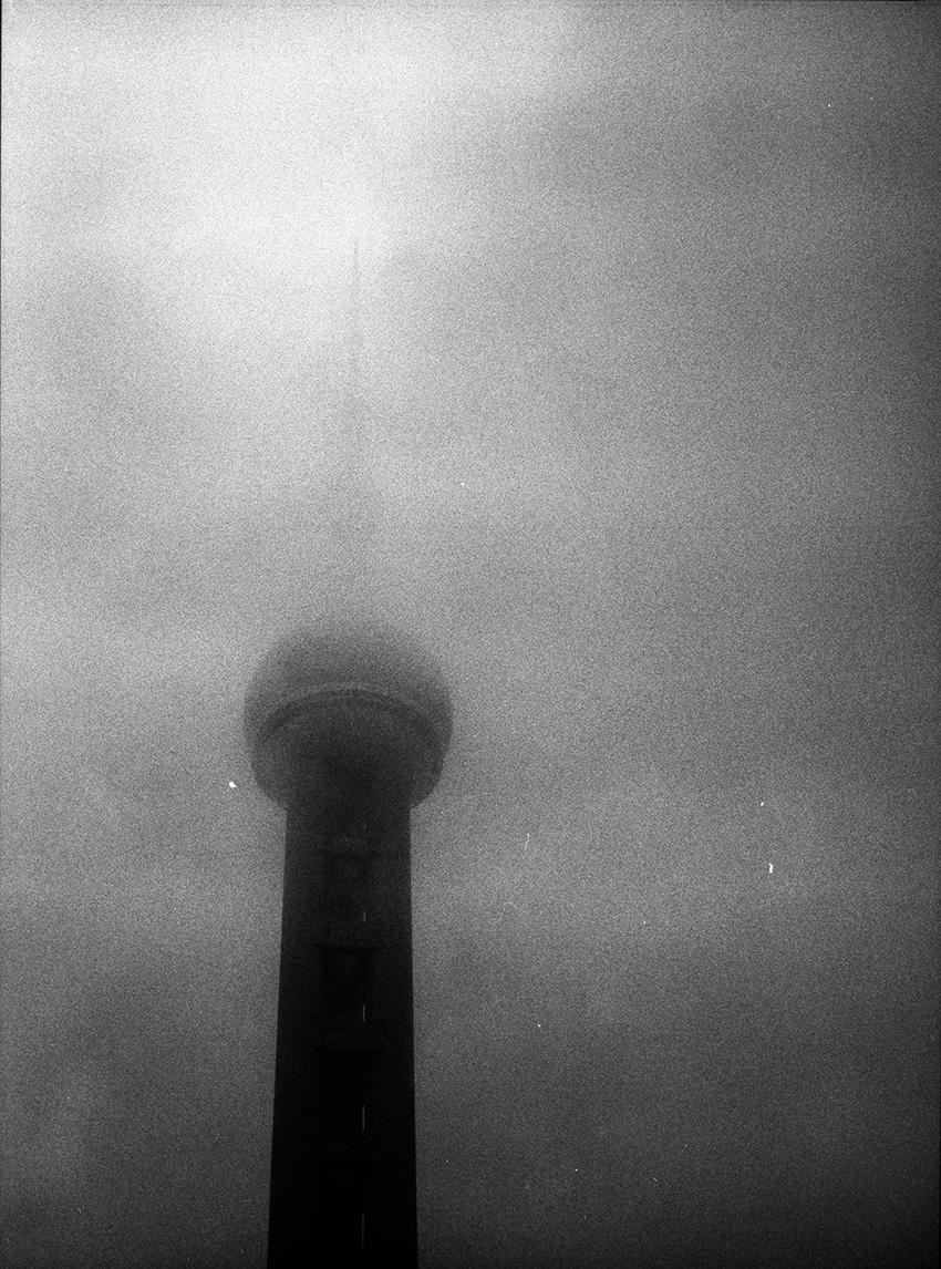 Oriental Pearl Tower in Fog 1