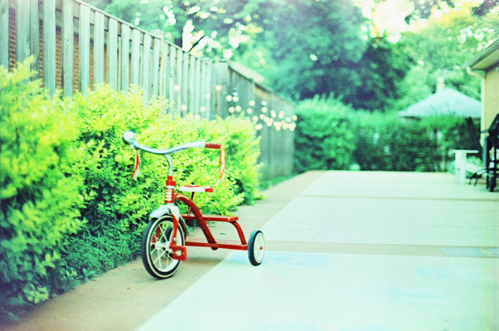 Tricycle on the Back Patio